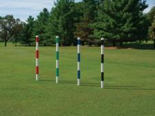 Range marking pole
