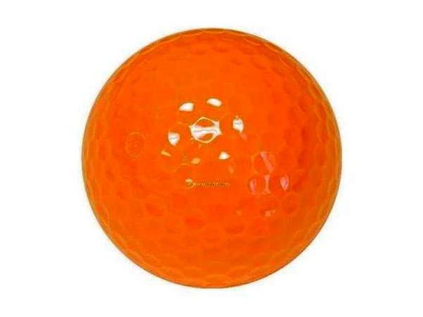 DUO golf ball 2-piece Orange<br>plain (no print) - 300 pcs/carton