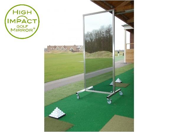High impact golf mirror<br>mobile version