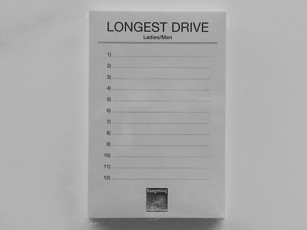 Longest drive / neary cards (50 pcs)<br>