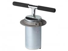 Cup auger hole cleaner&amp;lt;br&amp;gt;including depth gauge
