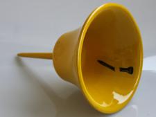 Broken tee caddie - Yellow&amp;lt;br&amp;gt;cast aluminum 1-piece