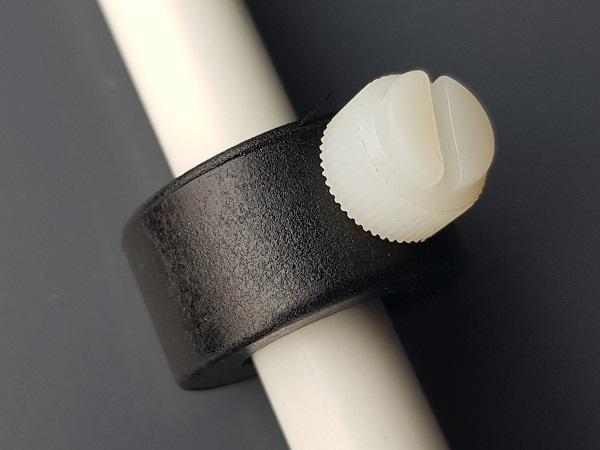 Locking collar with thumb screw<br>for 19 mm tapered flag sticks