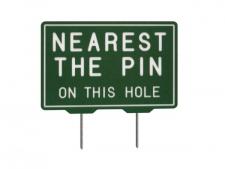 Nearest the Pin Tee Sign&amp;lt;br&amp;gt;Green