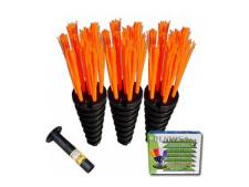 Original PliFix® markers ORANGE&amp;lt;br&amp;gt;packing of 25 pieces incl driving tool