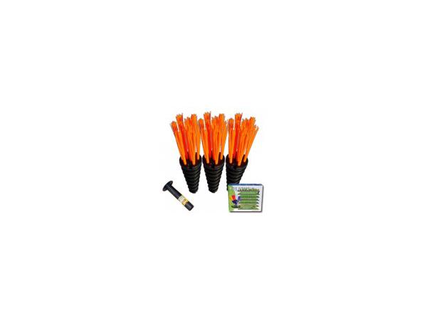Original PliFix® markers ORANGE<br>packing of 25 pieces incl driving tool
