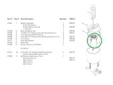Cup &amp; brush assembly &amp;lt;br&amp;gt;for Premier &amp; Medalist washers