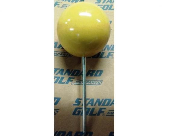 Solid tee marker - Yellow<br>