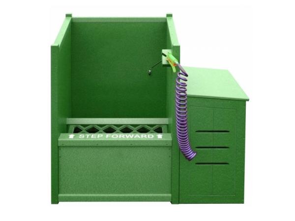 Compressed air shoe cleaner<br>Green (compressor not included)
