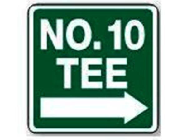 Aluminum info sign 30x30 cm <br>TEE NO ____ (specify number)
