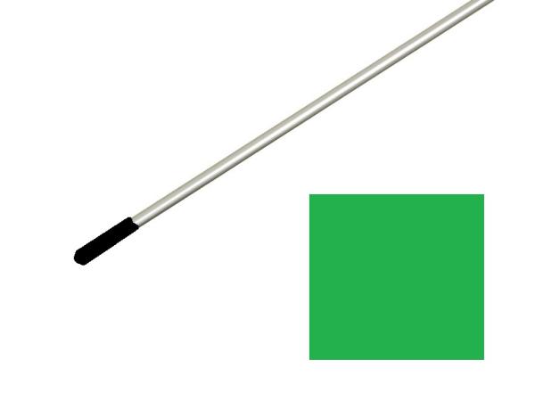 Alu handle with grip - Green<br>for Tour smooth & Duo rakes