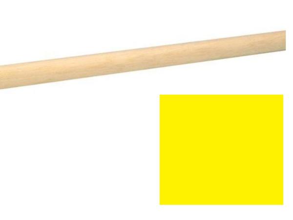 Wooden handle 122cm - Yellow<br>for Economy rakes