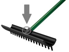 Mounting screw only&amp;lt;br&amp;gt;for TourSmooth II &amp; TourPro rakes