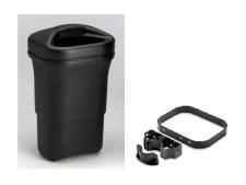 Single unit Litter mate - Black&amp;lt;br&amp;gt;Incl. 1 liner, lid and hardware