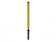All-Flex haz/dist. marker w/stake &amp;lt;br&amp;gt;48 cm Round - Yellow