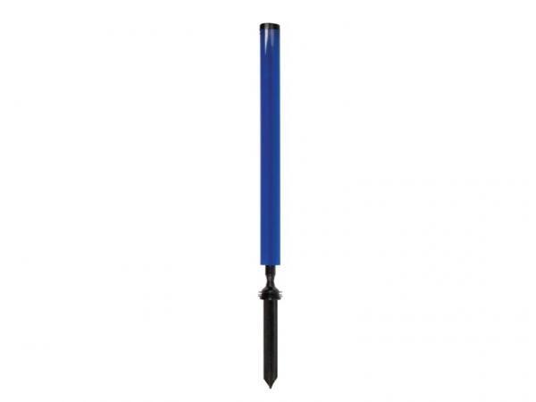 All-Flex haz/dist. marker w/stake <br>48 cm Round - Blue