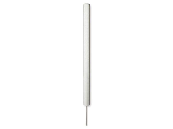 Hazard marker w/spike - White<br>61 cm Round (12 pcs/carton)