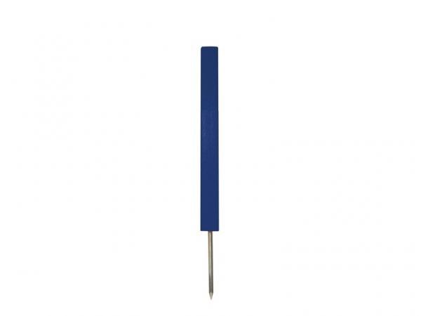 Premium haz/dist marker Blue<br>46 cm Square w/spike (12 pcs)