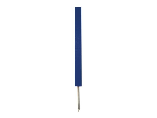 Premium haz/dist marker Blue<br>61 cm Square w/spike (12 pcs)