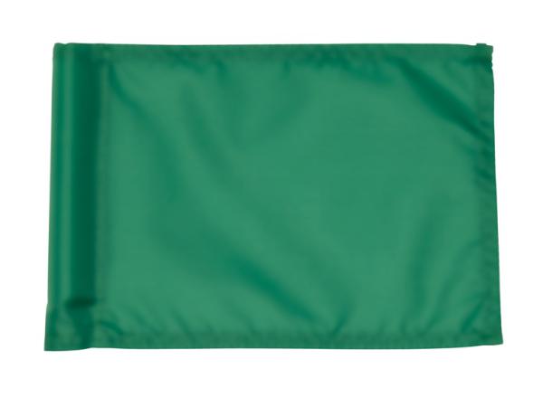 Practice green flag Ø 1.0 cm rod<br>Green - Small tube (1 pc)