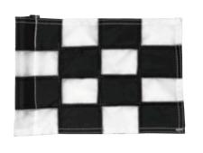 Checkered Pr.green flag Ã˜ 1.0cm&amp;lt;br&amp;gt;Black/white (1 pc)