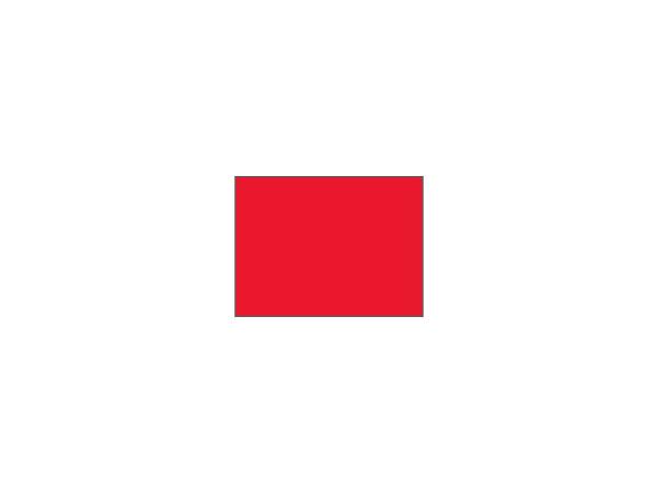 Plain nylon Range flag - Red<br>incl. Snap-Lock swivel snaps