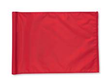 Plain nylon tube-lock flags&amp;lt;br&amp;gt;RED (set of 9 pcs)