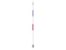 Royaline flagstick 229 cm&amp;lt;br&amp;gt;white with blue &amp; red stripes