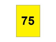 Range banner 75 vertical&amp;lt;br&amp;gt;Yellow/black 