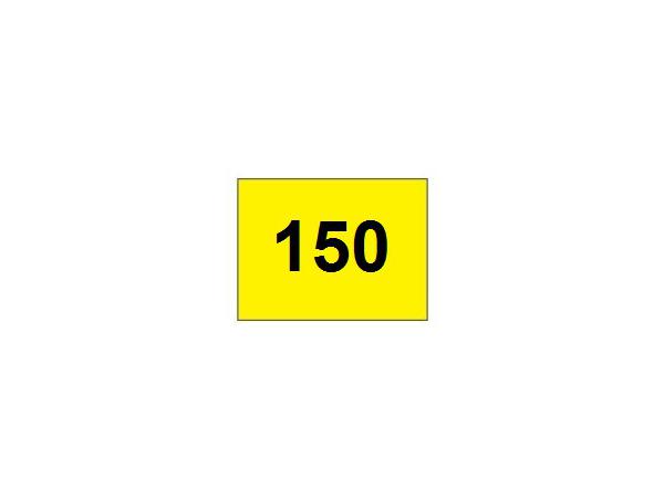 Range banner 150 horizontal<br>Yellow/black