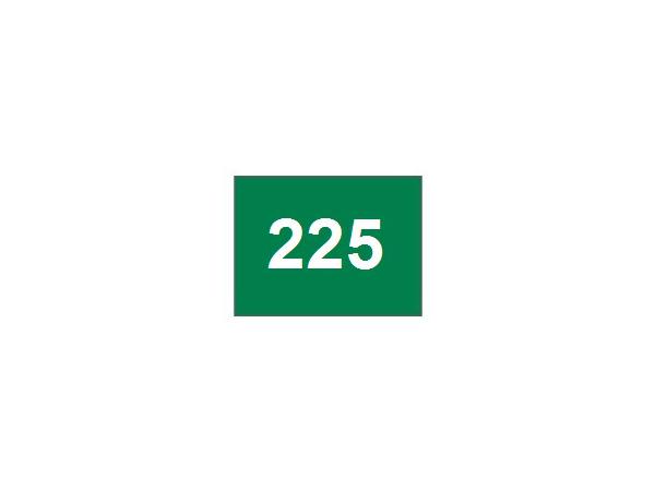 Range banner 225 horizontal<br>Green/white