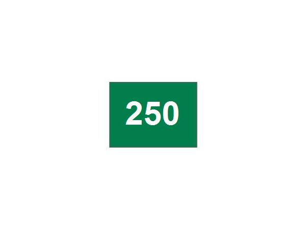 Range banner 250 horizontal<br>Green/white