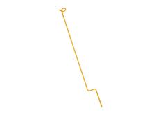 Rope stake steel 80 cm - Yellow&amp;lt;br&amp;gt;(12 pcs/carton)