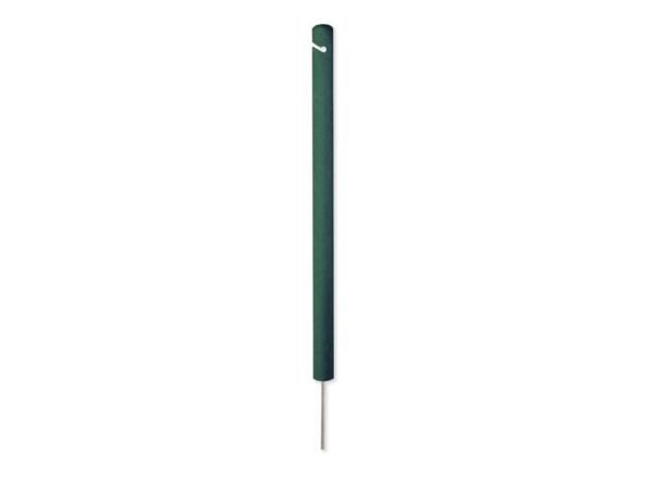 Recycled plastic rope stake 61 cm<br>Round - Green (12 pcs/carton)
