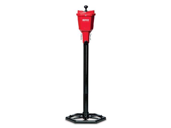 Tradition tee console - Kit 1<br>with Premier ball washer - Red