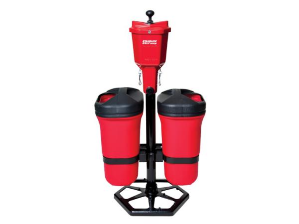 Tee console KIT 3 with Premier<br>ball washer&2 litter mates - Red
