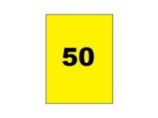 Range flag 50 vertical &amp;lt;br&amp;gt;Yellow/black - with tube