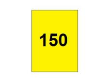 Range flag 150 vertical&amp;lt;br&amp;gt;Yellow/black - with tube 