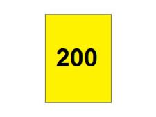 Range flag 200 vertical &amp;lt;br&amp;gt;Yellow/black - with tube 