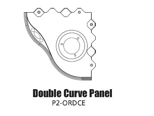 Tour Links panel radius<br>outside double curve edge